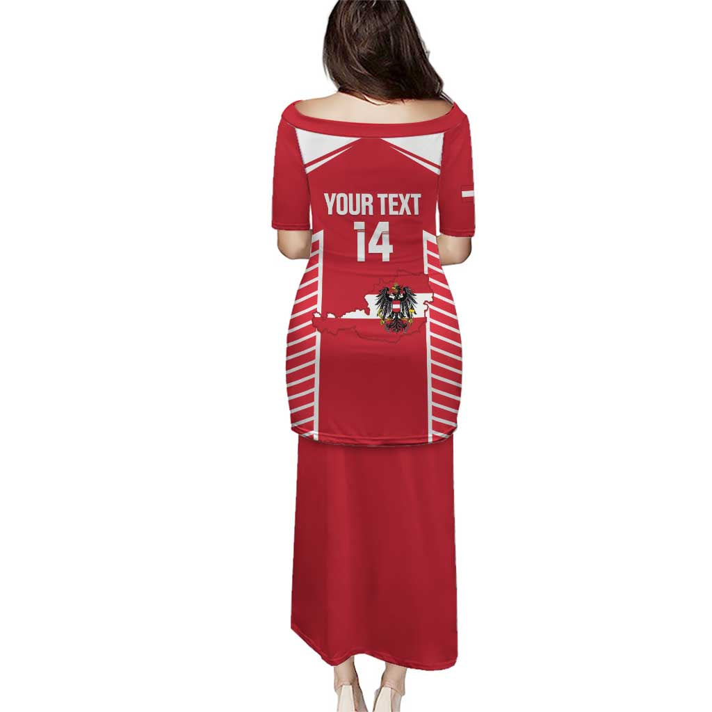 Custom Austria Football Puletasi Come On Das Team