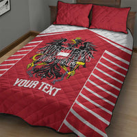 Custom Austria Football Quilt Bed Set Come On Das Team
