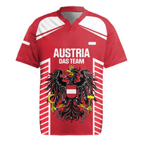 Custom Austria Football Rugby Jersey Come On Das Team