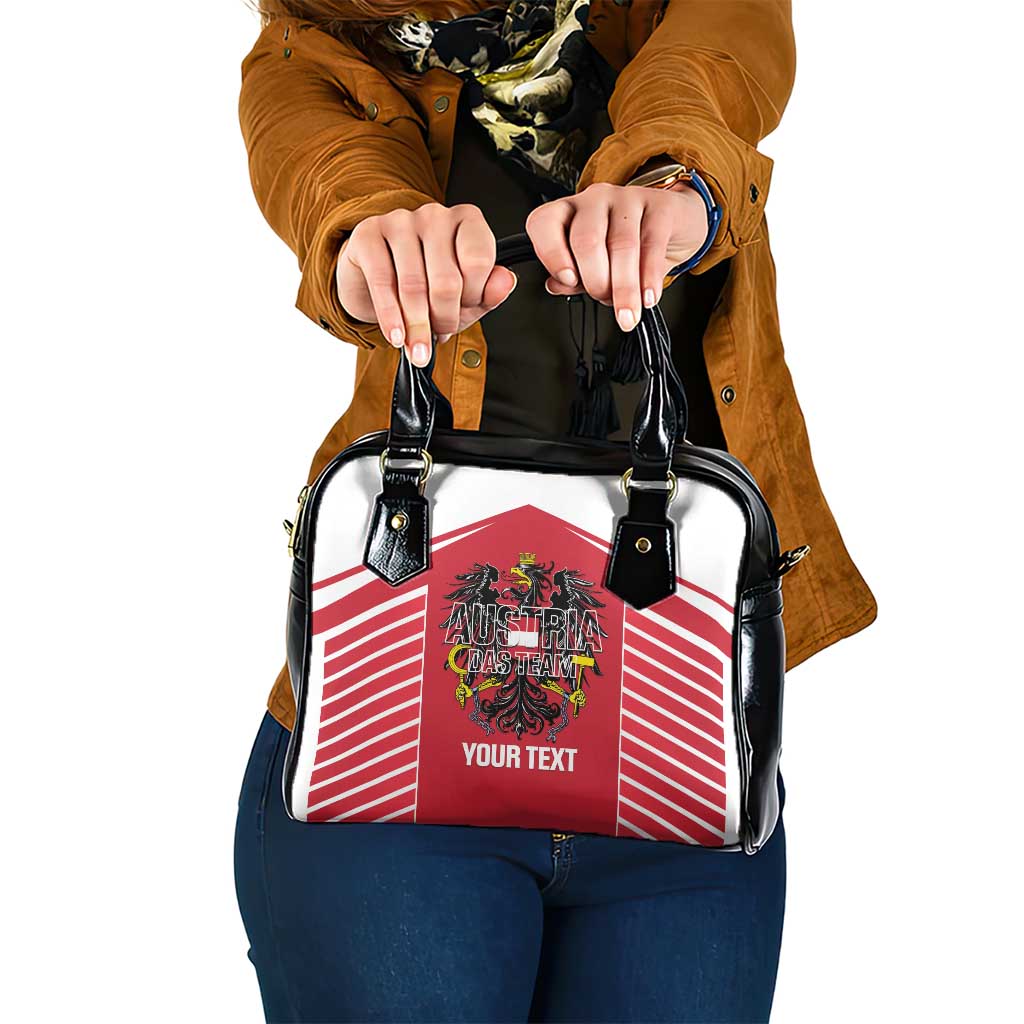 Custom Austria Football Shoulder Handbag Come On Das Team