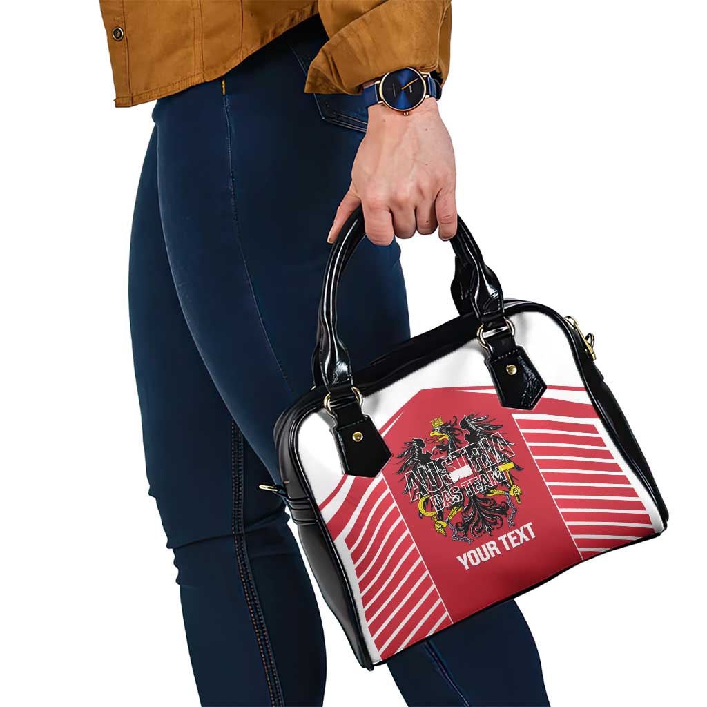 Custom Austria Football Shoulder Handbag Come On Das Team