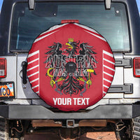 Custom Austria Football Spare Tire Cover Come On Das Team