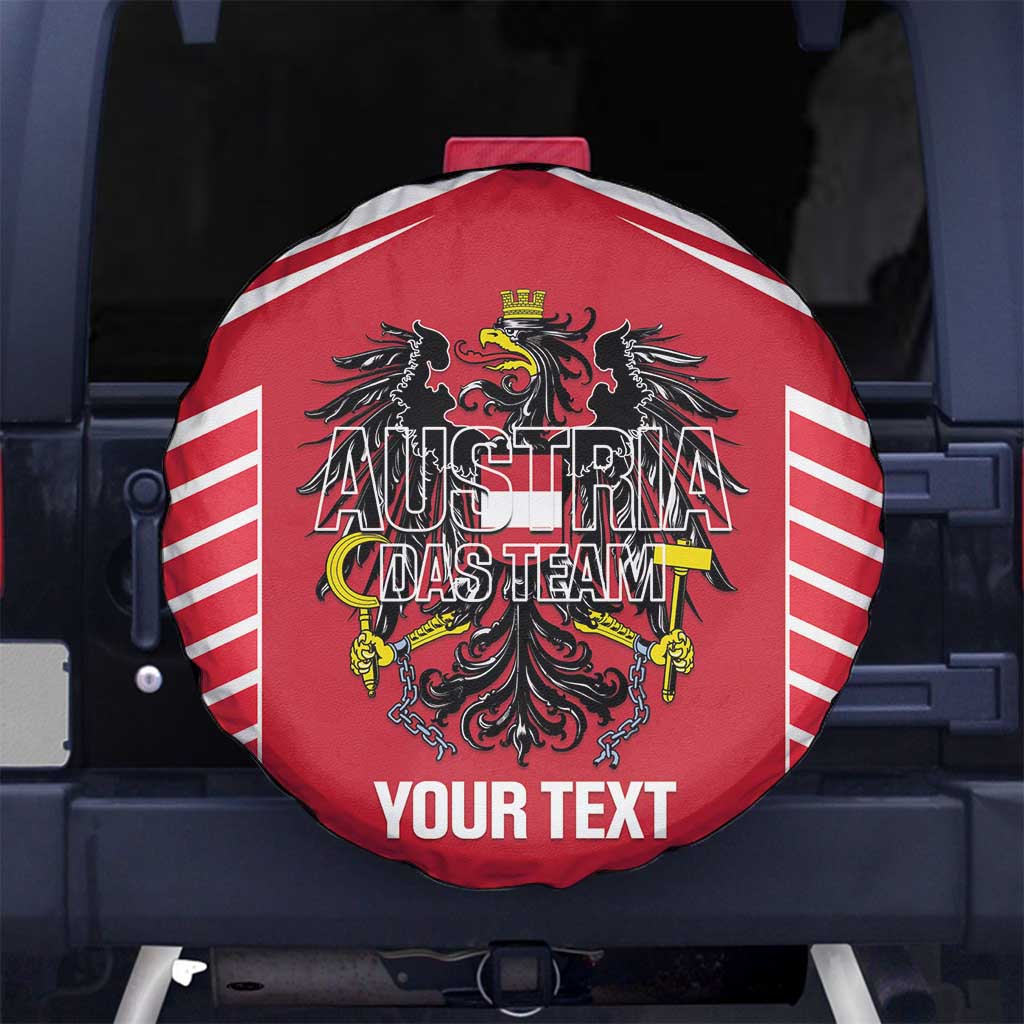 Custom Austria Football Spare Tire Cover Come On Das Team