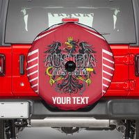 Custom Austria Football Spare Tire Cover Come On Das Team