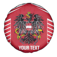 Custom Austria Football Spare Tire Cover Come On Das Team