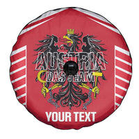 Custom Austria Football Spare Tire Cover Come On Das Team