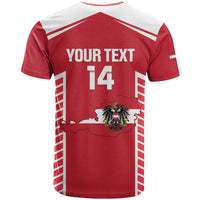 Custom Austria Football T Shirt Come On Das Team