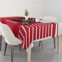 Custom Austria Football Tablecloth Come On Das Team