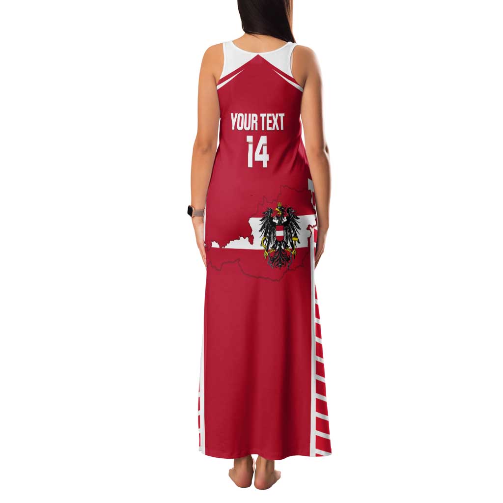 Custom Austria Football Tank Maxi Dress Come On Das Team