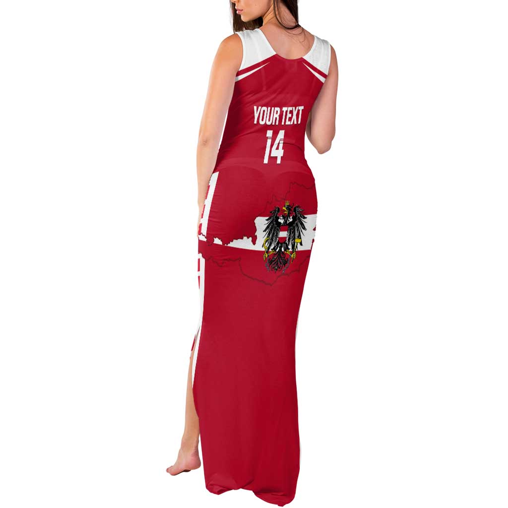 Custom Austria Football Tank Maxi Dress Come On Das Team