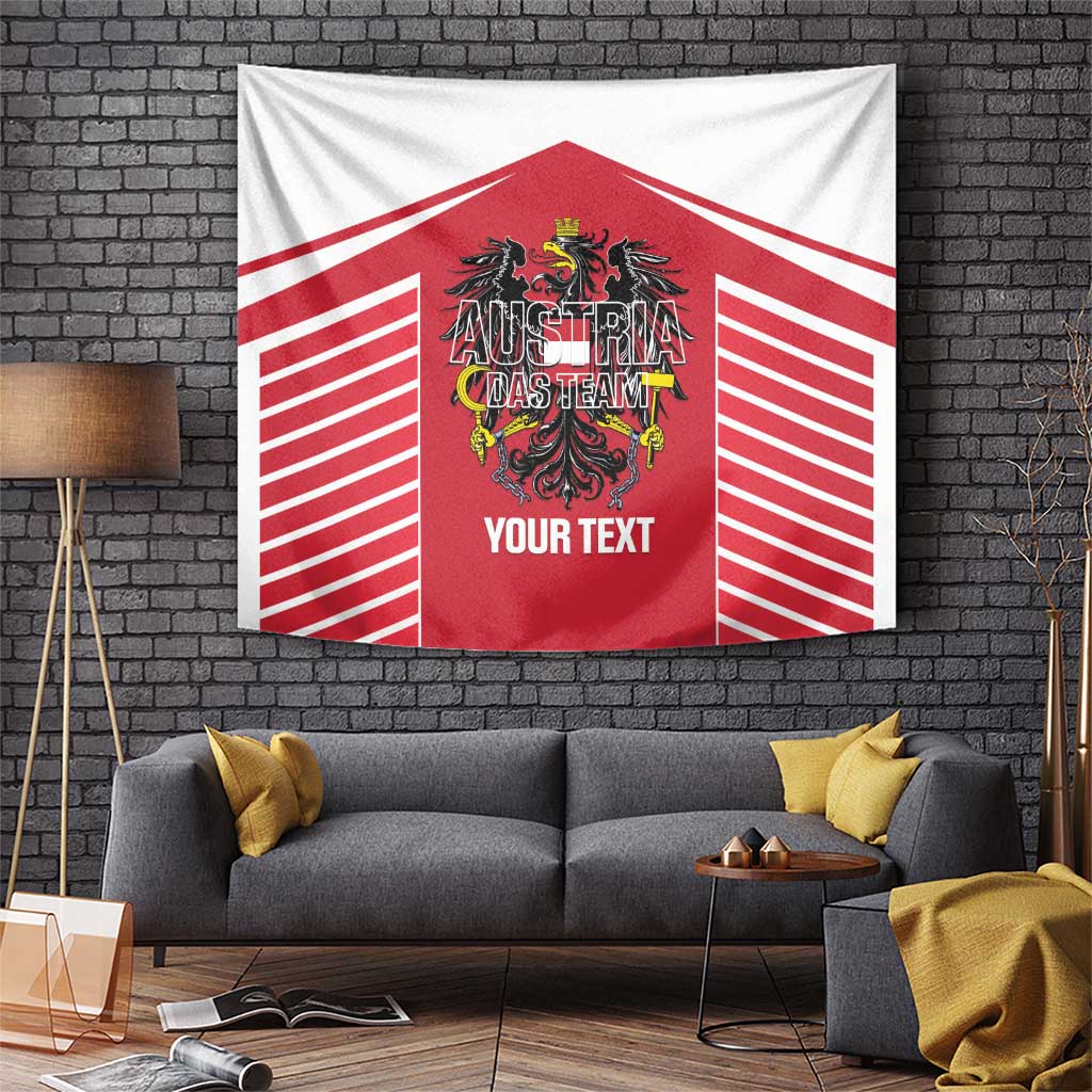 Custom Austria Football Tapestry Come On Das Team