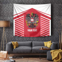 Custom Austria Football Tapestry Come On Das Team