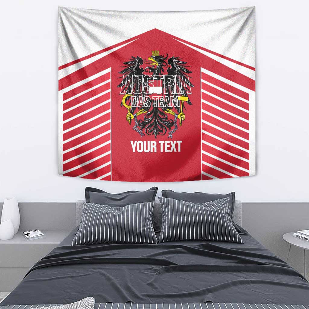 Custom Austria Football Tapestry Come On Das Team