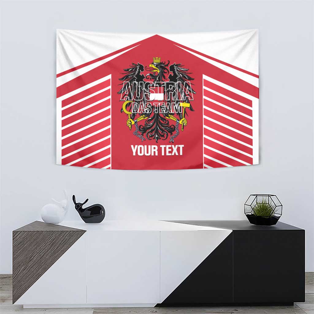 Custom Austria Football Tapestry Come On Das Team