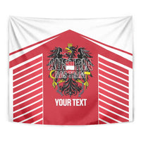 Custom Austria Football Tapestry Come On Das Team
