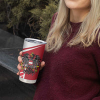 Custom Austria Football Tumbler Cup Come On Das Team