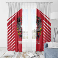 Custom Austria Football Window Curtain Come On Das Team
