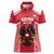 Custom Austria Football Women Polo Shirt Come On Das Team
