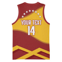 Baseball Venezuela 2026 Custom Basketball Jersey 1st Champions Proud Red Version