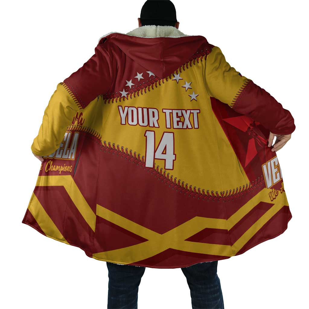 Baseball Venezuela 2026 Custom Cloak 1st Champions Proud Red Version
