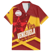 Baseball Venezuela 2026 Custom Hawaiian Shirt 1st Champions Proud Red Version