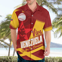 Baseball Venezuela 2026 Custom Hawaiian Shirt 1st Champions Proud Red Version