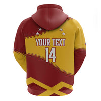 Baseball Venezuela 2026 Custom Hoodie 1st Champions Proud Red Version
