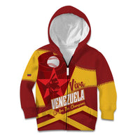 Baseball Venezuela 2026 Custom Kid Hoodie 1st Champions Proud Red Version