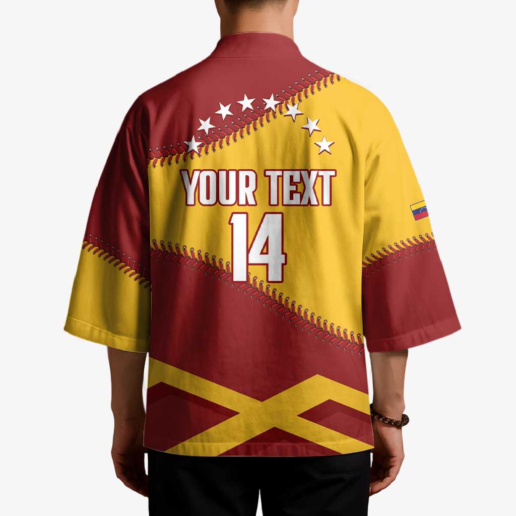 Baseball Venezuela 2026 Custom Kimono 1st Champions Proud Red Version