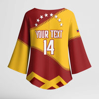 Baseball Venezuela 2026 Custom Kimono Sleeve Blouse 1st Champions Proud Red Version