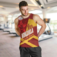 Baseball Venezuela 2026 Custom Men Tank Top 1st Champions Proud Red Version
