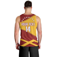 Baseball Venezuela 2026 Custom Men Tank Top 1st Champions Proud Red Version
