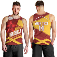 Baseball Venezuela 2026 Custom Men Tank Top 1st Champions Proud Red Version