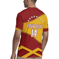 Baseball Venezuela 2026 Custom Rugby Jersey 1st Champions Proud Red Version
