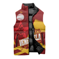 Baseball Venezuela 2026 Custom Sleeveless Puffer Jacket 1st Champions Proud Red Version
