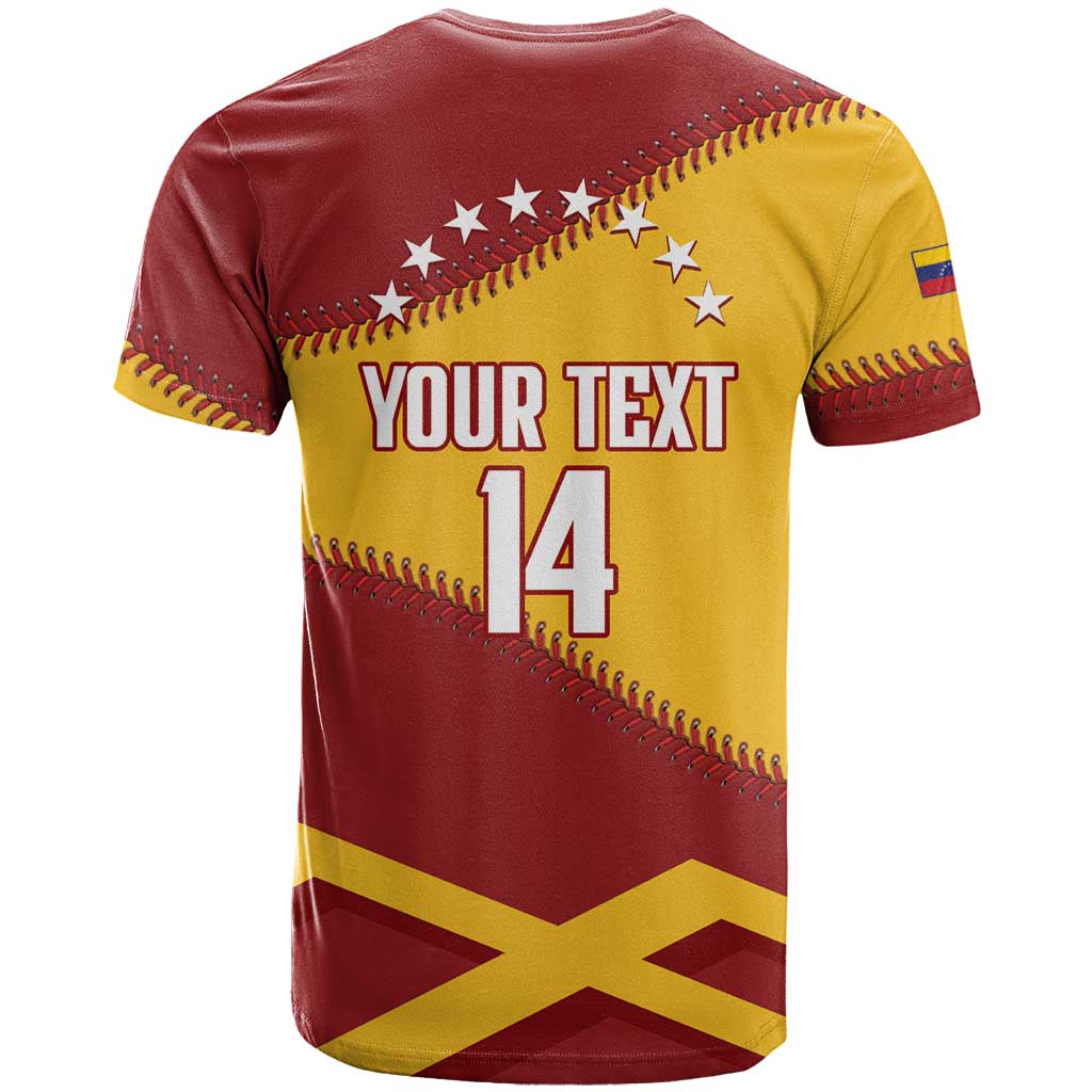 Baseball Venezuela 2026 Custom T Shirt 1st Champions Proud Red Version