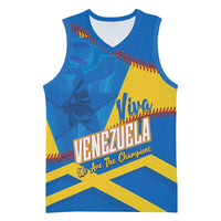 Baseball Venezuela 2026 Custom Basketball Jersey 1st Champions Proud Blue Version