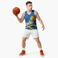 Baseball Venezuela 2026 Custom Basketball Jersey 1st Champions Proud Blue Version
