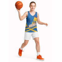 Baseball Venezuela 2026 Custom Basketball Jersey 1st Champions Proud Blue Version