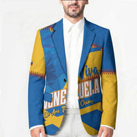 Baseball Venezuela 2026 Custom Blazer 1st Champions Proud Blue Version