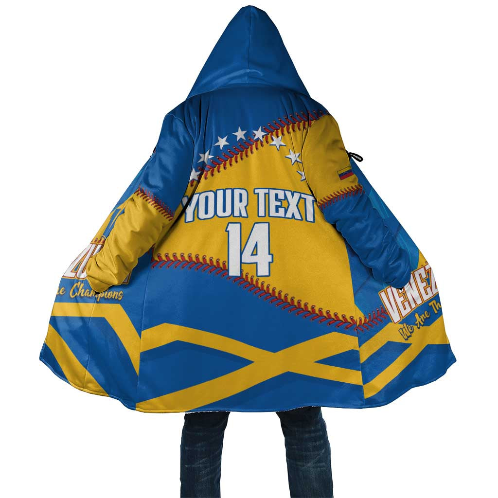 Baseball Venezuela 2026 Custom Cloak 1st Champions Proud Blue Version