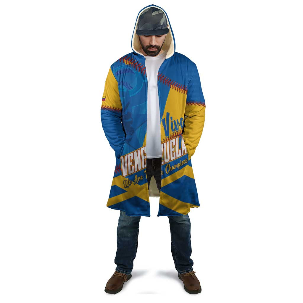 Baseball Venezuela 2026 Custom Cloak 1st Champions Proud Blue Version