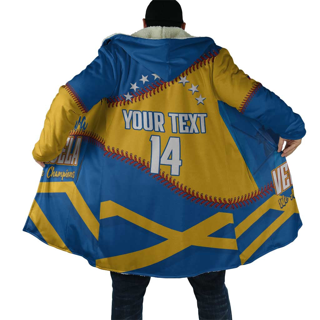 Baseball Venezuela 2026 Custom Cloak 1st Champions Proud Blue Version