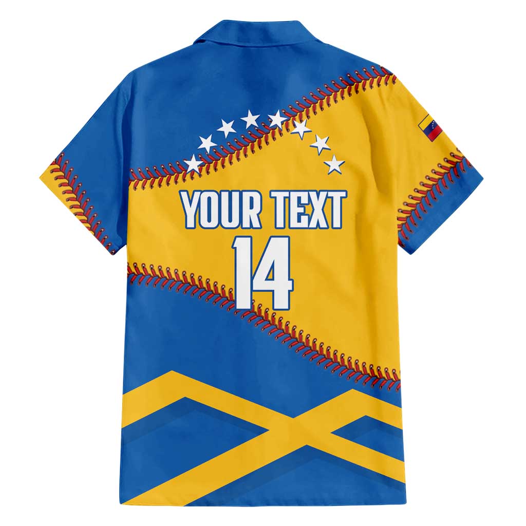 Baseball Venezuela 2026 Custom Hawaiian Shirt 1st Champions Proud Blue Version