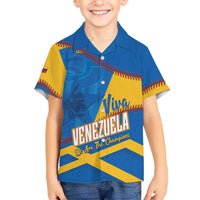 Baseball Venezuela 2026 Custom Hawaiian Shirt 1st Champions Proud Blue Version