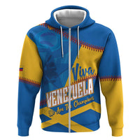 Baseball Venezuela 2026 Custom Hoodie 1st Champions Proud Blue Version