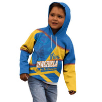 Baseball Venezuela 2026 Custom Kid Hoodie 1st Champions Proud Blue Version