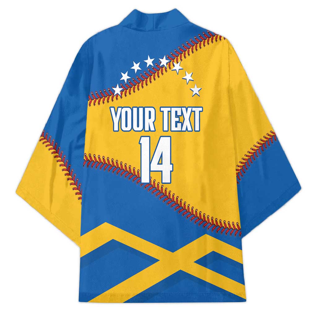 Baseball Venezuela 2026 Custom Kimono 1st Champions Proud Blue Version