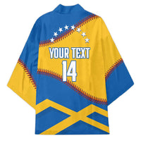 Baseball Venezuela 2026 Custom Kimono 1st Champions Proud Blue Version