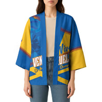 Baseball Venezuela 2026 Custom Kimono 1st Champions Proud Blue Version